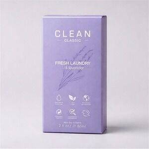 Clean Fresh Laundry & Lavender Eau De Toilette Spray 2 oz 60 ml Fragrance